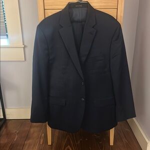 Kenneth Cole Blue Sport Coat with Notch Lapel